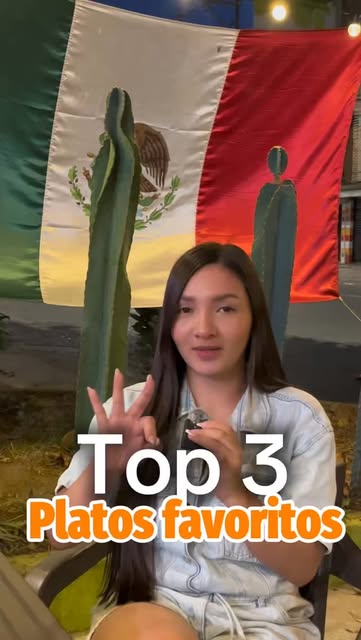 Bandera de México y cactus en el restaurante